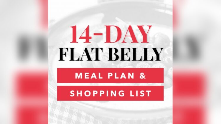 14 Day Flat Belly Healthy Eating Meal Plan​