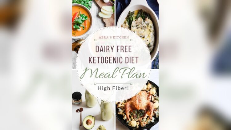 Dairy Free Keto Meal Plan