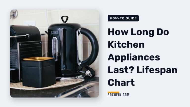 How Long Do Kitchen Appliances Last? Lifespan Chart