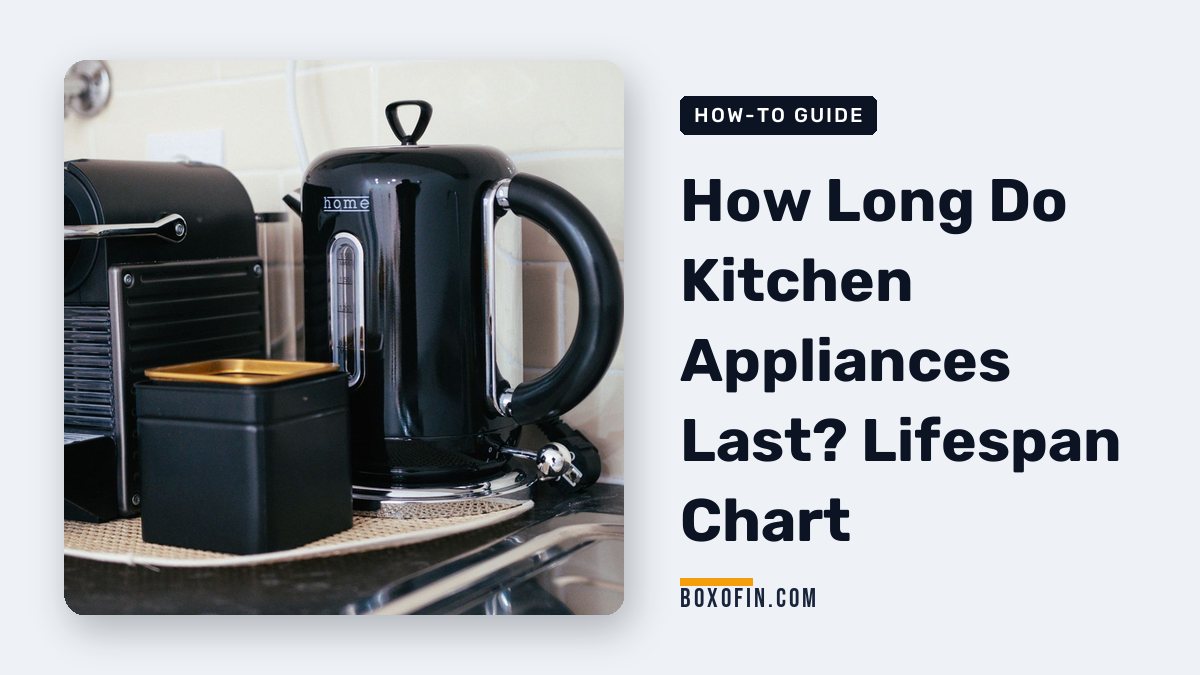 How Long Do Kitchen Appliances Last? Lifespan Chart