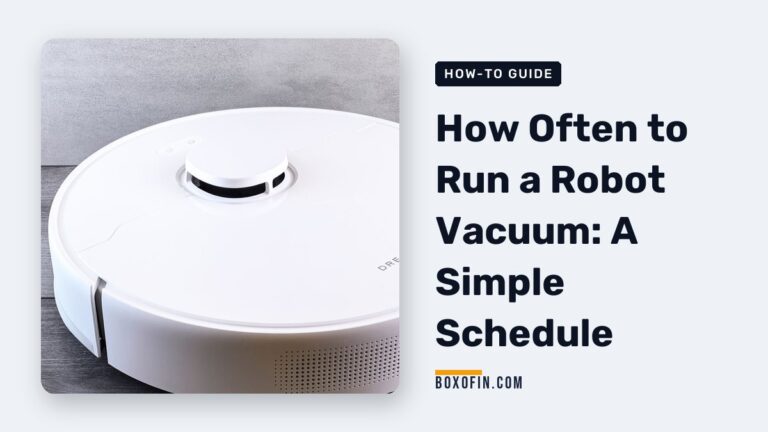 How Often to Run a Robot Vacuum: A Simple Schedule