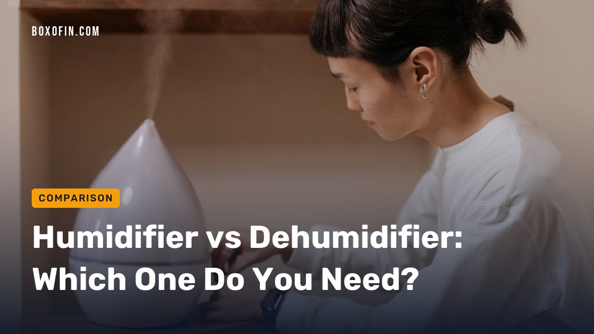 Humidifier vs Dehumidifier: Which One Do You Need?