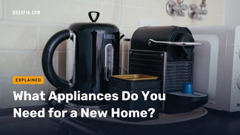 What Appliances Do You Need for a New Home?