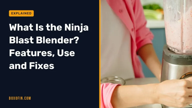 What Is the Ninja Blast Blender? Features, Use and Fixes